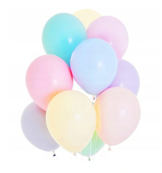 Balony pastelowe Happy Balloons opakowanie 10szt.