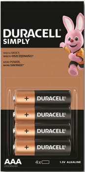 DURACELL LR3 HBDC SIMPLY BL4