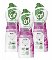 CIF CREAM 780G PINK FLOWER 14/60/840 PLx3 /zestaw