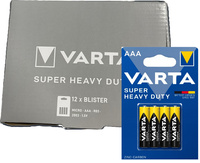 VARTA bateria Zinc-Carbon Super Heavy Duty R3 AAA BL4*12 - zestaw