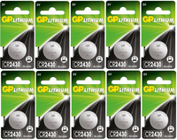 GP bateria litowa CR2430 BL1x10 /zestaw