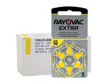 RAYOVAC Baterie słuchowe 10 Extra 60 szt.
