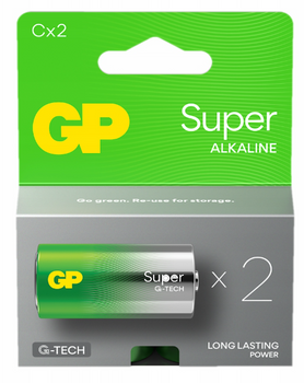 GP Bateria alkaliczna G-Tech C LR14 BL2