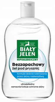 BIAŁY JELEŃ ŻEL POD PRYSZNIC 300ML BEZZAPACHOWY