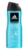 ADIDAS SHOWER GEL 400ML MEN ICE DIVE 3IN1 12/108/1296