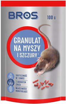BROS GRANULAT NA MYSZY I SZCZURY 100G