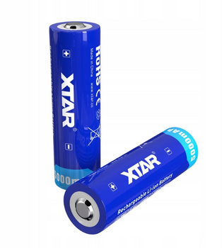 XTAR 21700-500PCM 5000mAh Li-ION Protected 3,7V 10A 2 szt. /zestaw