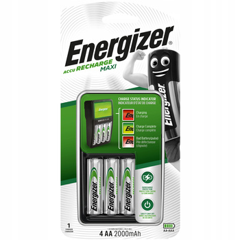 ENERGIZER Ładowarka MAXI + AA 2000mAh bl.4