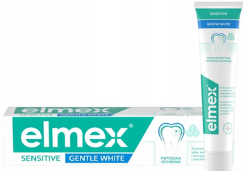 ELMEX 75 ML PASTA SENSITIVE DELIKATNE WYBIELANIE / TOOTHPASTE SENSITIVE GENTLE WHITE