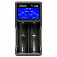 XTAR Ładowarka VC2 18650/26650 Li-ION, 2 kanały, mikro-USB