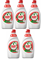 FAIRY PŁYN DO NACZYŃ 450ML POMEGRA x5 /zestaw