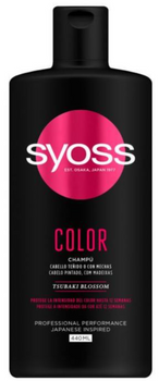SYOSS SZAMPON 440 ML WŁOSY FARBOWANE/ SHAMPOO INTENSE COLOR 6/216/1296 ***