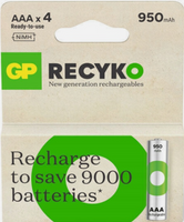 GP akumulatorki ReCyko AAA 950mAh BL4