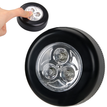 BC TR233 3LED melns (4338)	