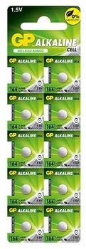 GP bateria alkaliczna LR60 / LR620 / 164 BL10