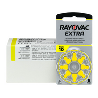 RAYOVAC Baterie słuchowe 10 Extra 8szt.x10 /zestaw