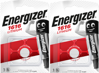ENERGIZER Bateria litowa 1616 bl.1 / zesatw 2 szt.