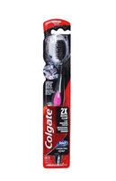 COLGATE SZCZOTECZKA 360 CHARCOAL BLACK ŚREDNIA