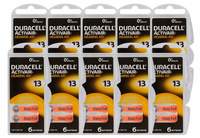 DURACELL baterie słuchowe 13 60 szt.