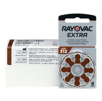 RAYOVAC Baterie słuchowe 312 Extra 8szt.x10 /zestaw