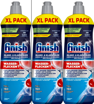 FINISH PŁYN NABŁYSZCZAJĄCY REGULAR 800 ML/FINISH RINSING LIQUID FOR DISHWASHER REGULAR 12/84/1008/x3 zestaw