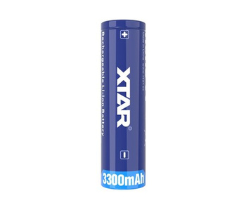 XTAR 18650-330PCM 3300mAh Li-ION Protected 3,7V 10A