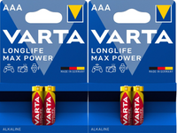 Batteries VARTA Longlife Max Power AAA bl.2x2 /zestaw