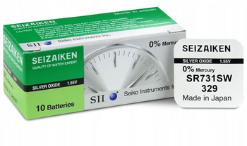 SEIZAIKEN bateria srebrowa SR731SW / 329 BL1