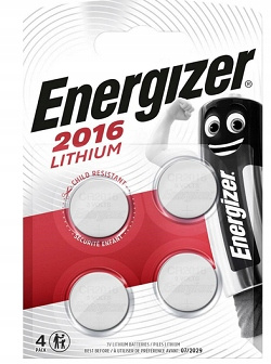 ENERGIZER Bateria litowa 2016 bl.4