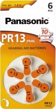 Bateria Panasonic 13 słuchowa PR10 B6
