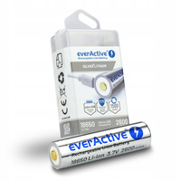 everActive akumulator 18650 3,7V Li-ion 2600mAh micro USB z zabezpieczeniem