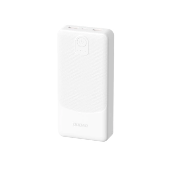 Powerbank Dudao K10 10000mAh 2.4A 2 x USB-A - biały