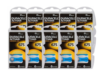DURACELL baterie słuchowe 675 60 szt.