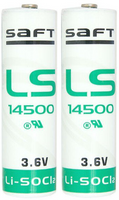 SAFT bateria litowa LS14500 AA Li-SOCl2 3,6V 1szt.x2 /zestaw